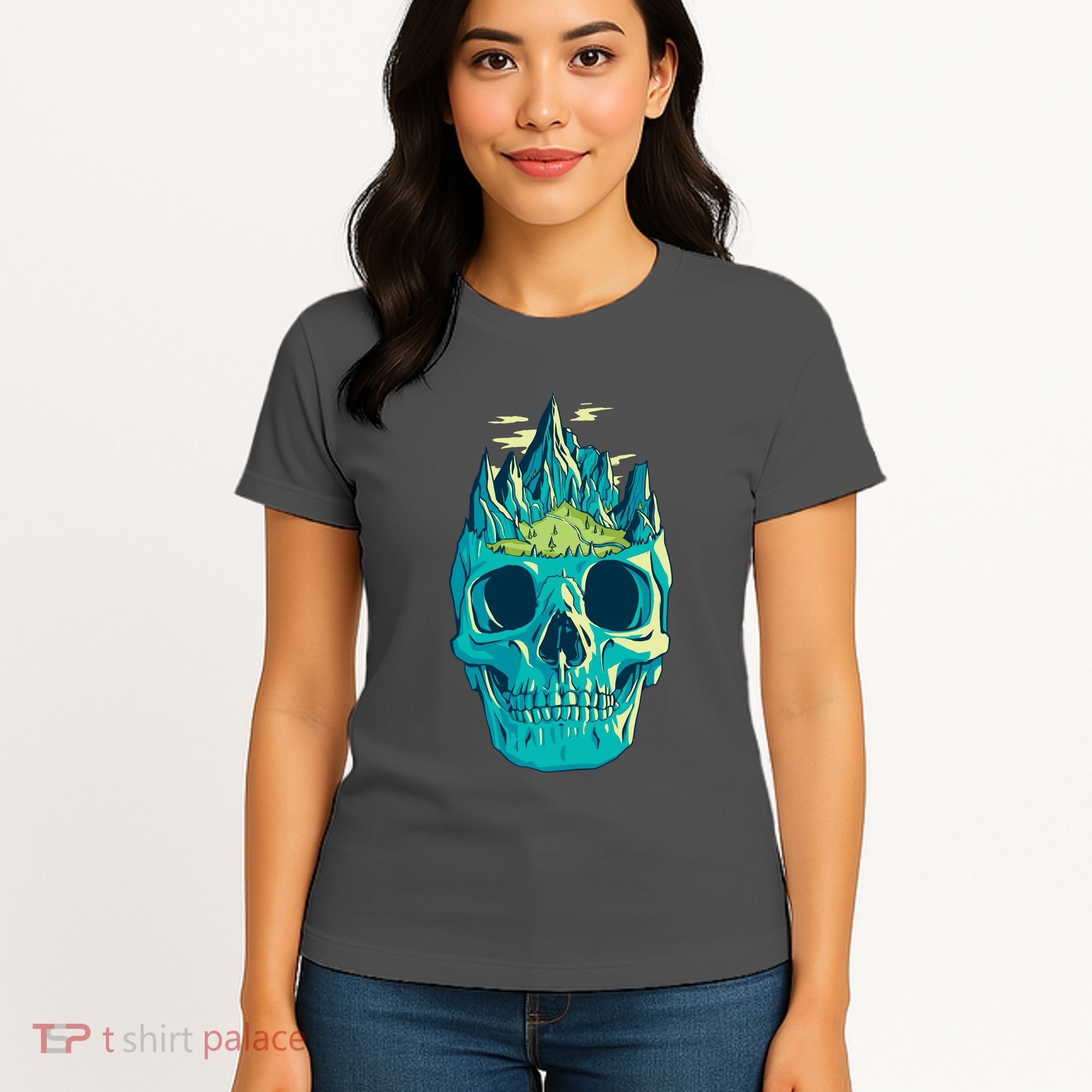 Skull Mountains Women's T-Shirt