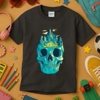 Skull Mountains Kids T-Shirt thumb 3