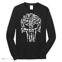 Skull Of Guns Long Sleeve Shirt thumb 0