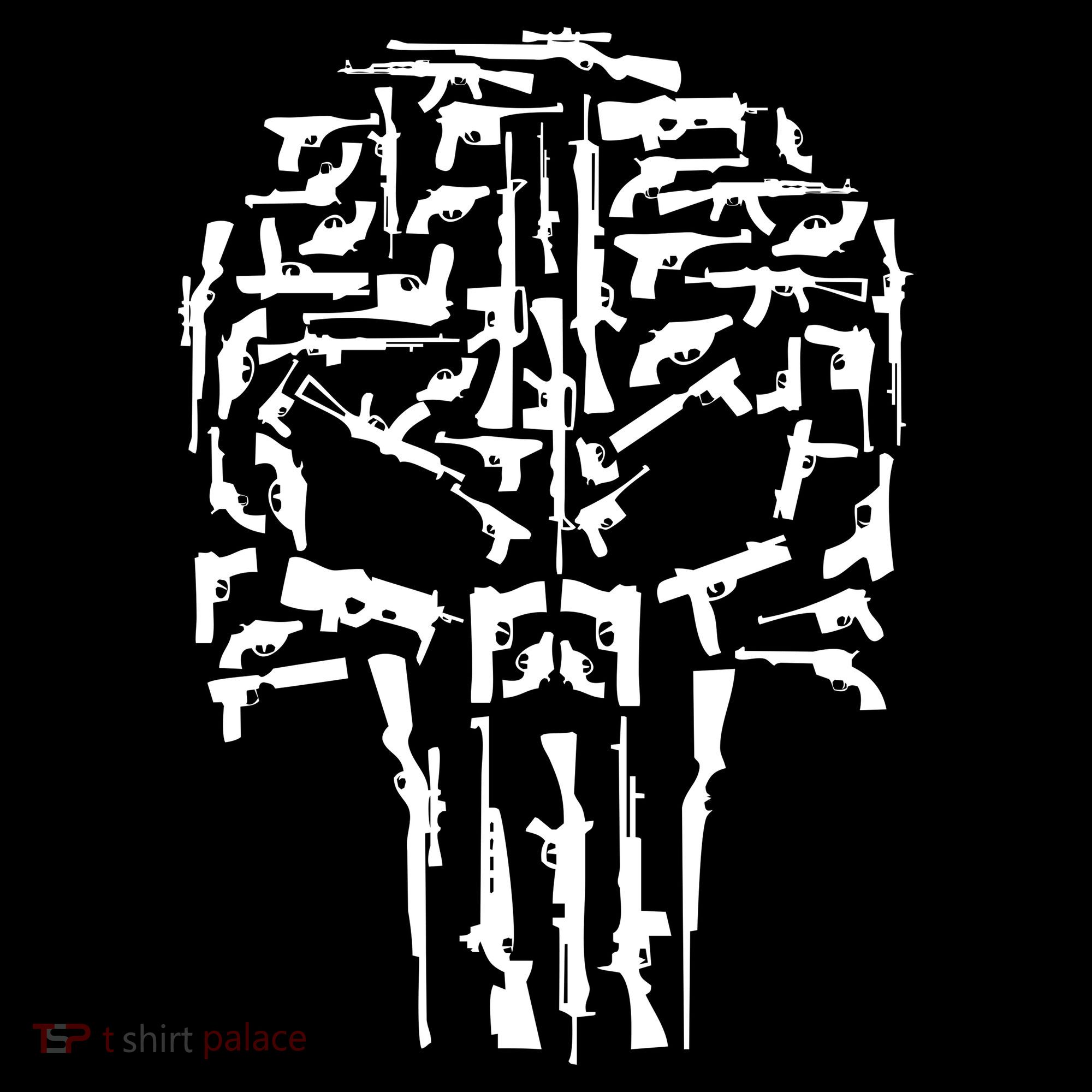 Skull Of Guns Long Sleeve Shirt