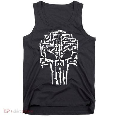 Skull Of Guns Tank Top