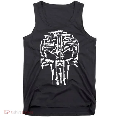 Skull Of Guns Tank Top