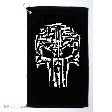 Skull Of Guns Golf Towel