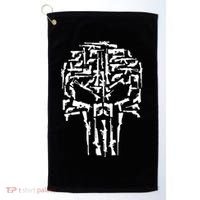 Skull Of Guns Golf Towel thumb 0