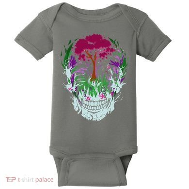 Skull Of Nature Baby Bodysuit