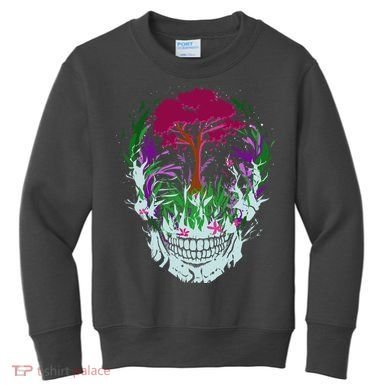 Skull Of Nature Kids Sweatshirt