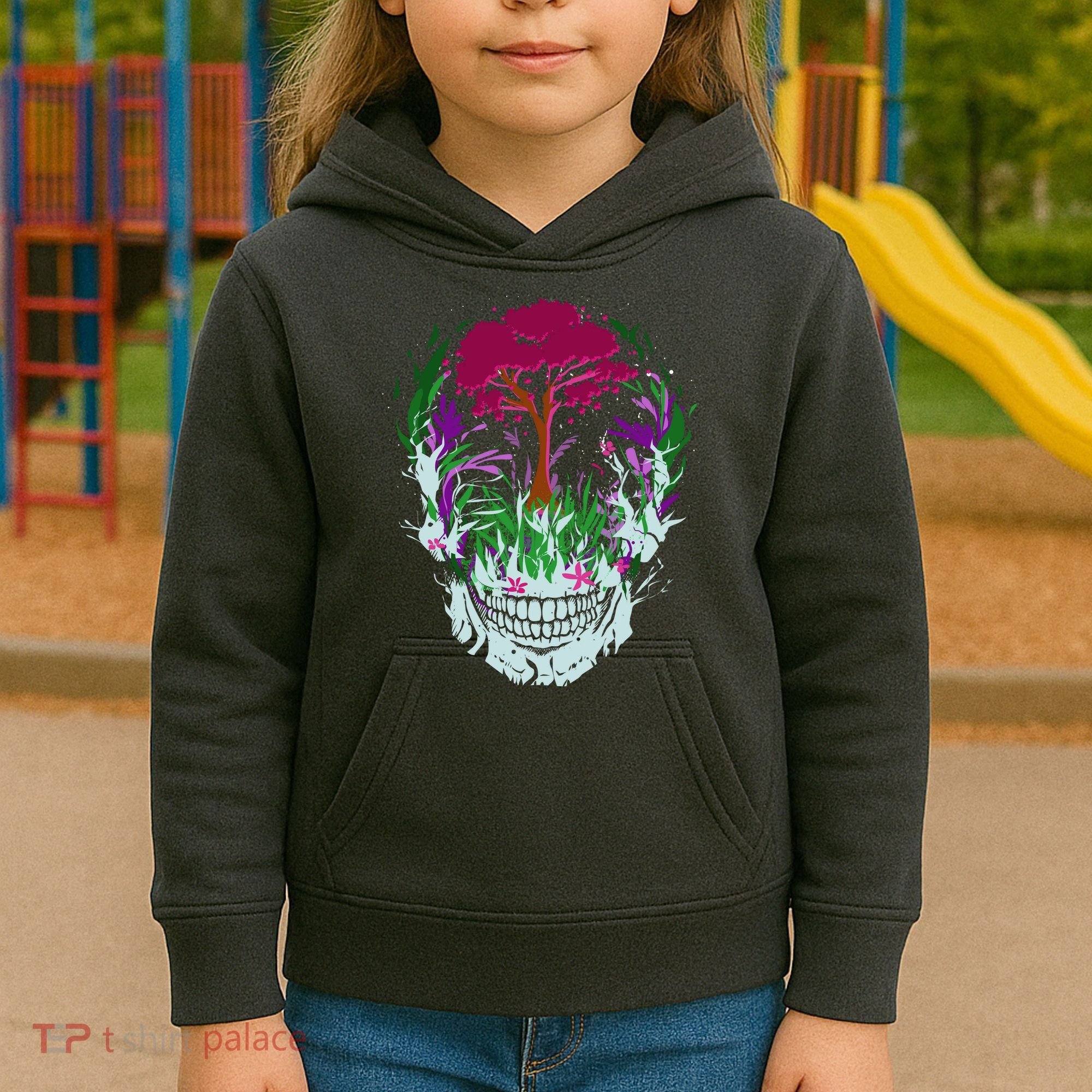 Skull Of Nature Kids Hoodie