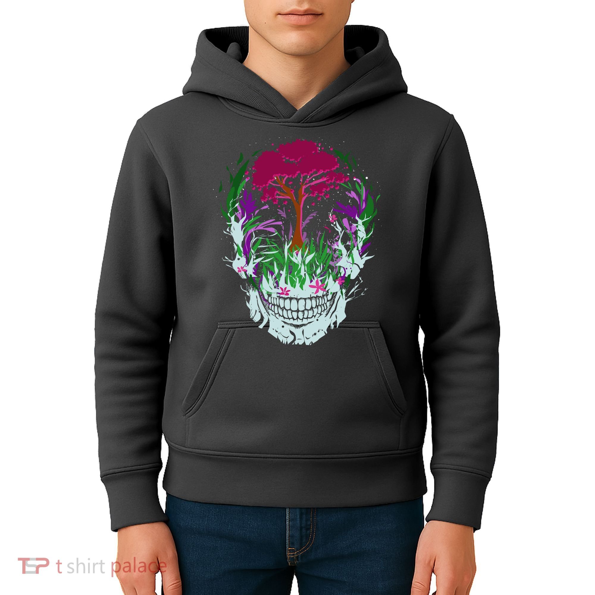 Skull Of Nature Kids Hoodie