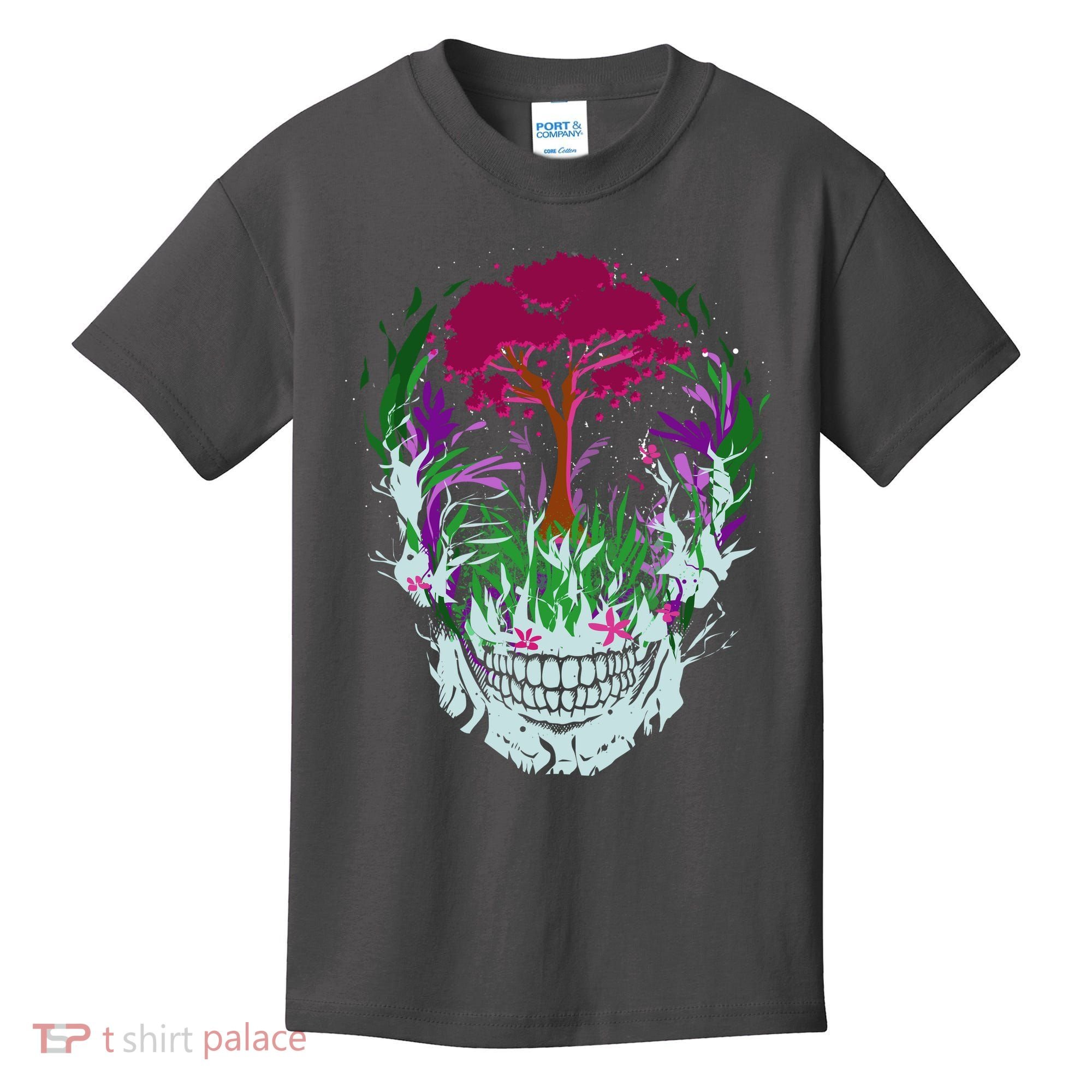 Skull Of Nature Kids T-Shirt