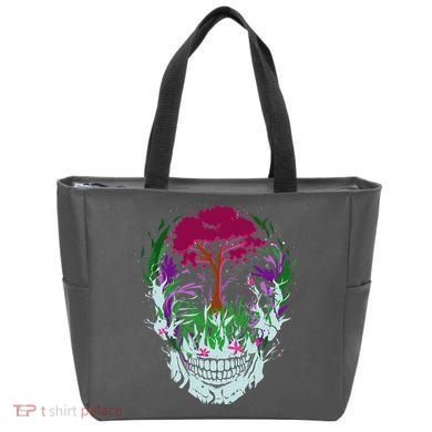 Skull Of Nature Tote Bag