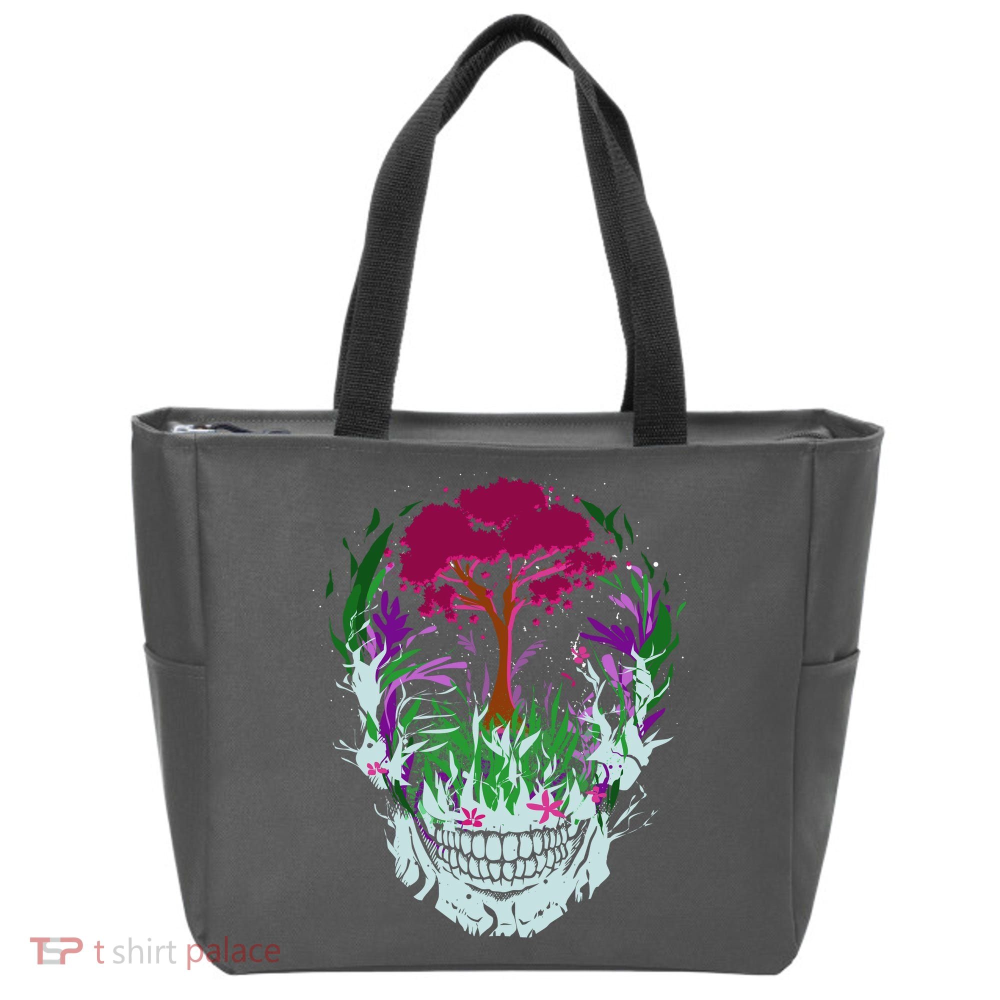 Skull Of Nature Tote Bag