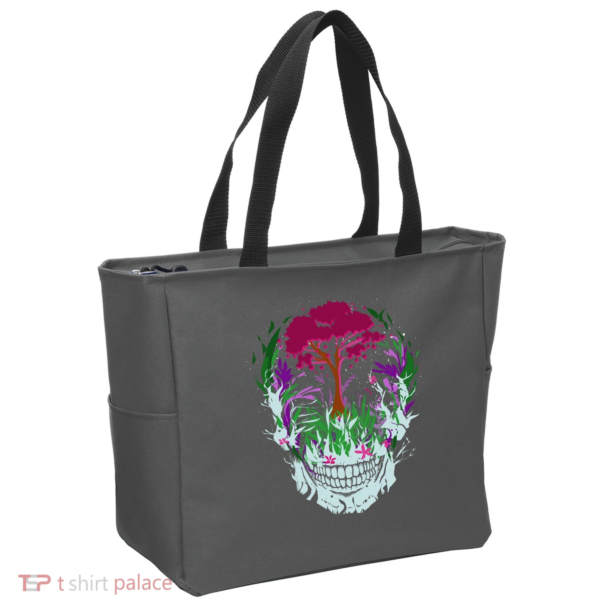 Skull Of Nature Tote Bag