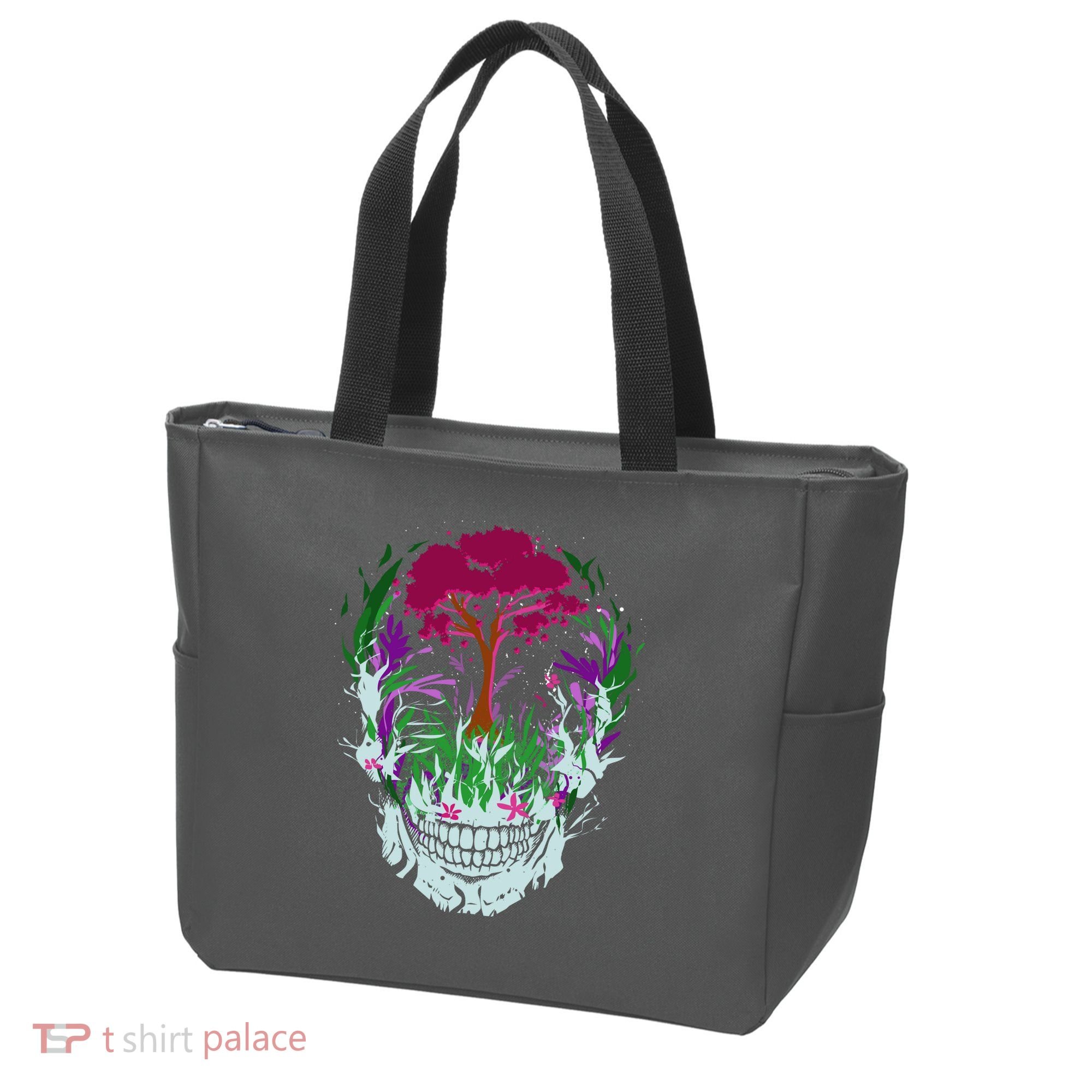 Skull Of Nature Tote Bag