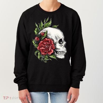 Skull Roses Women's Sweatshirt