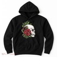 Skull Roses Hoodie thumb 0