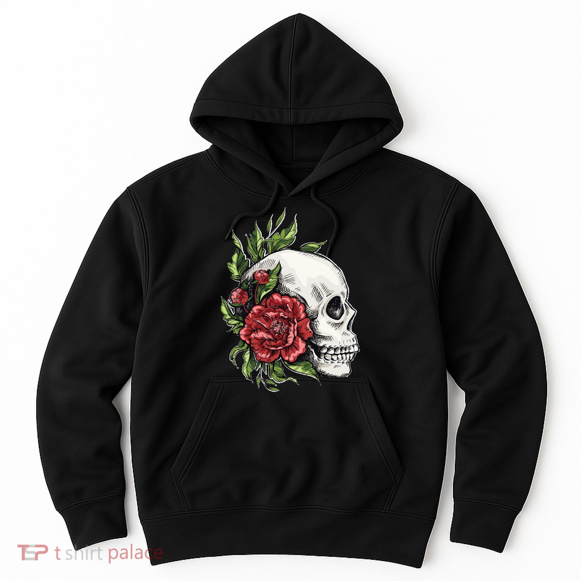 Skull Roses Hoodie