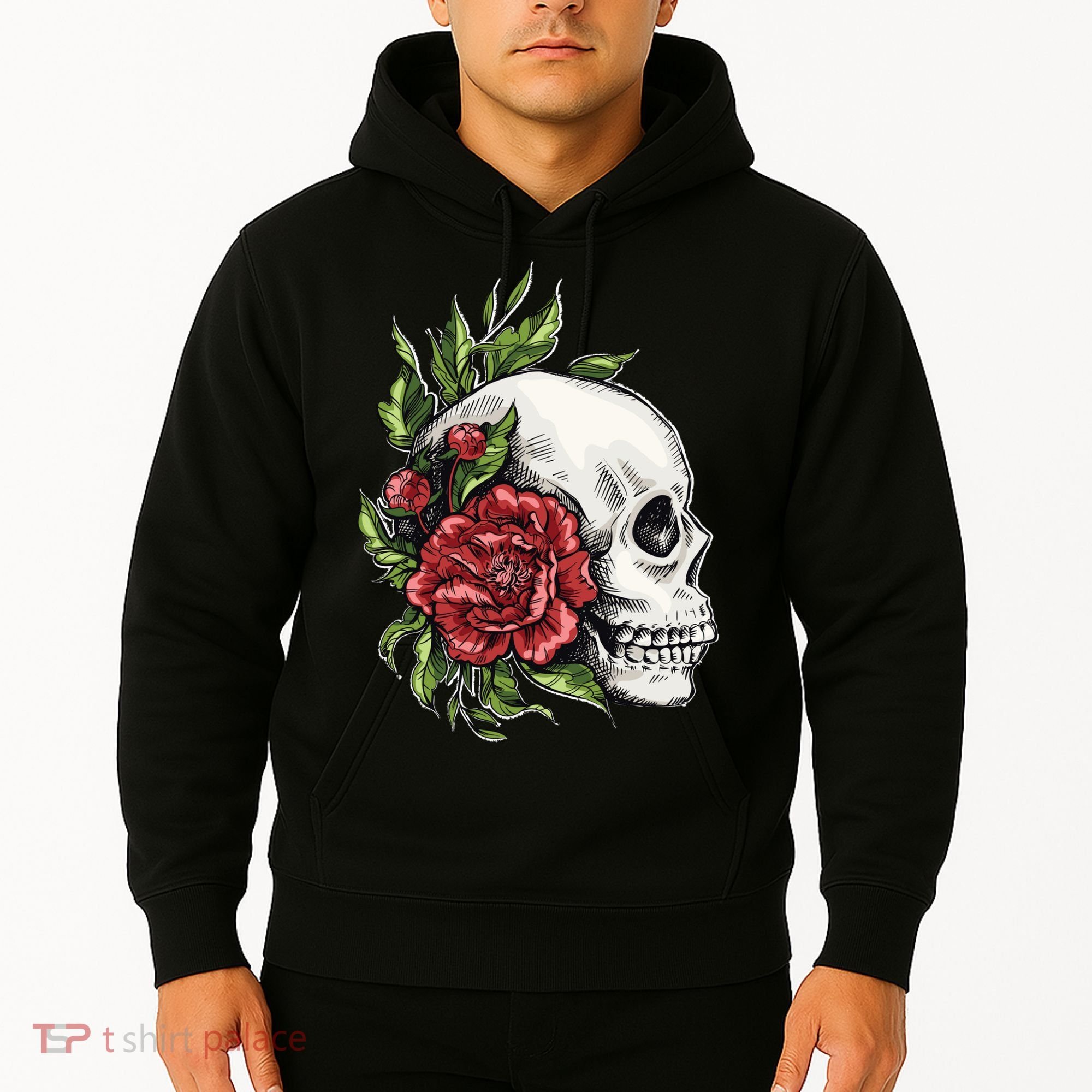 Skull Roses Hoodie