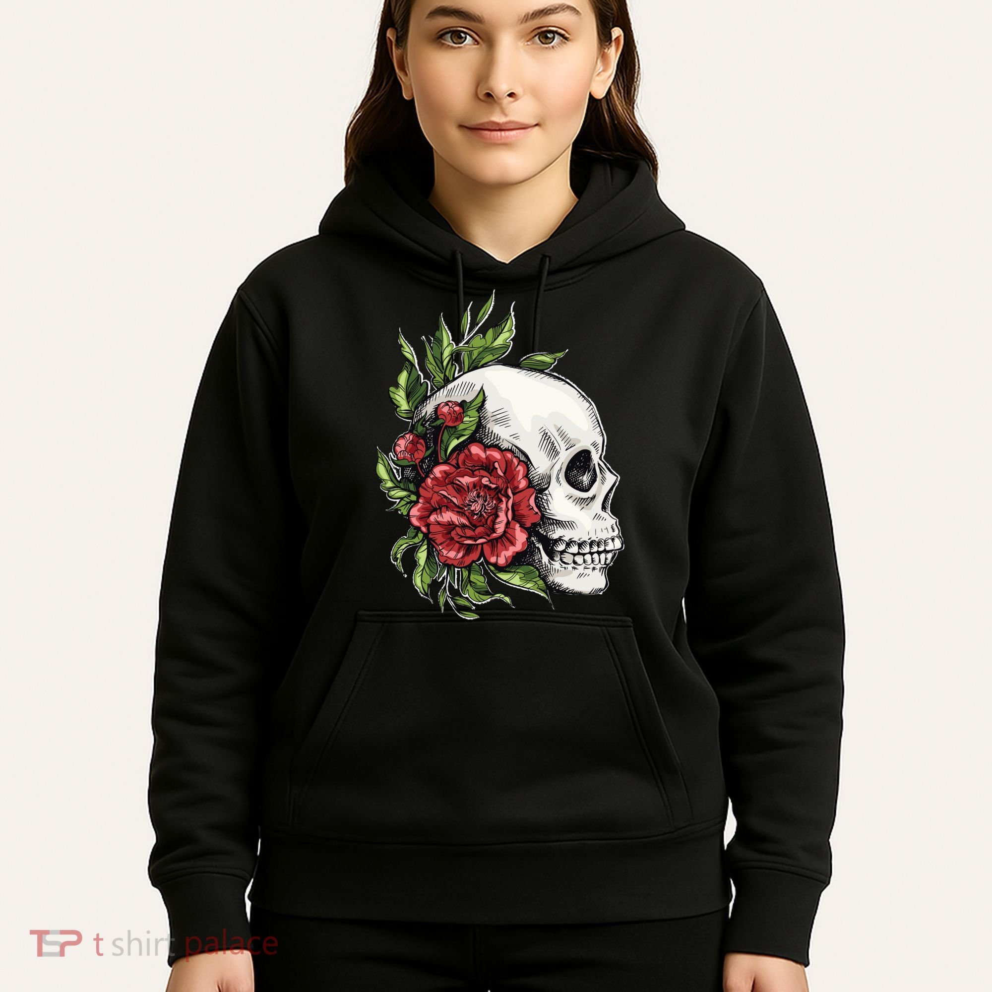 Skull Roses Hoodie