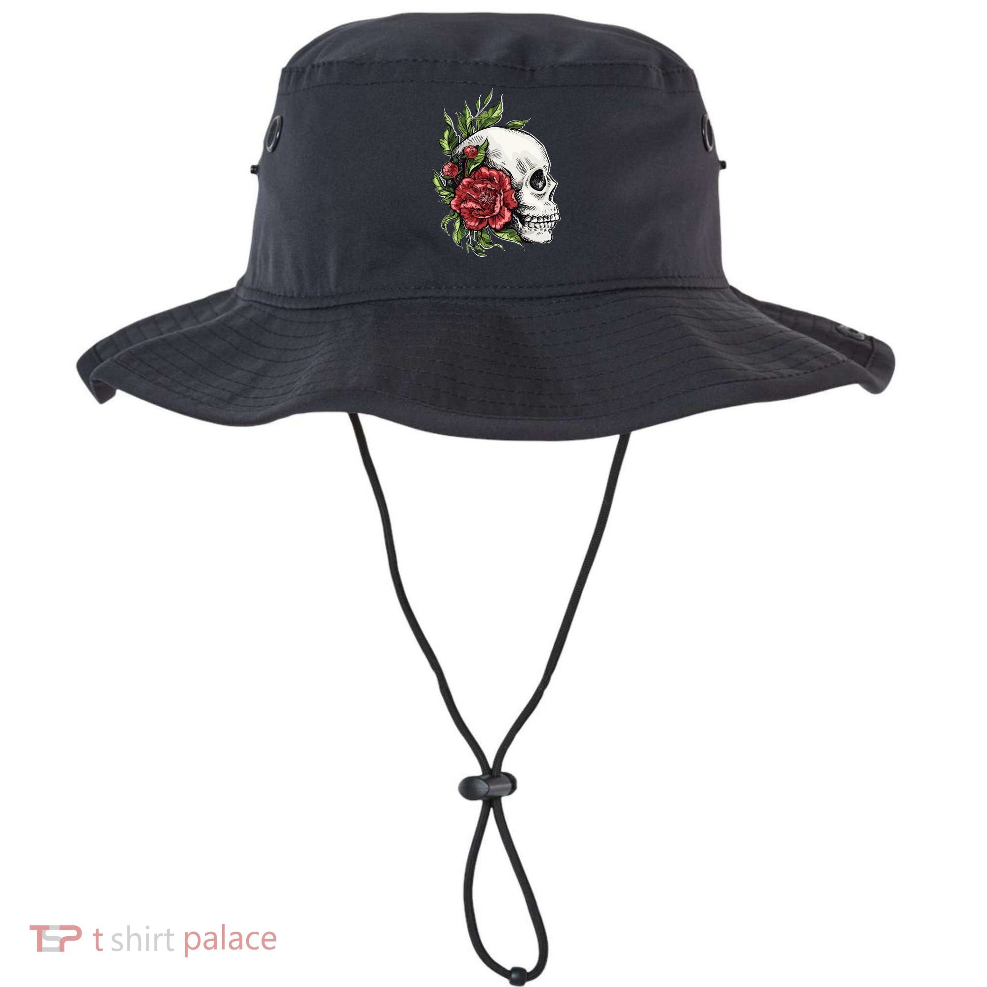 Skull Roses Bucket Hat