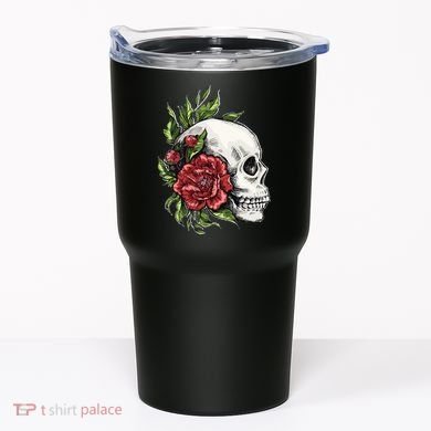 Skull Roses Tumbler