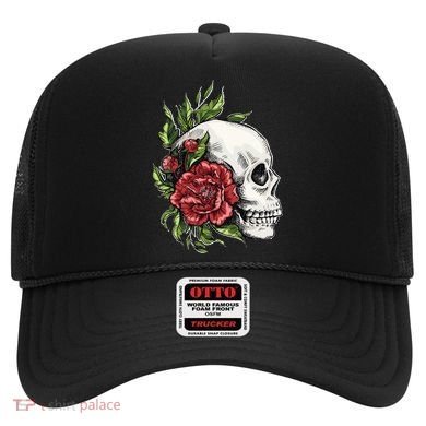 Skull Roses Hat