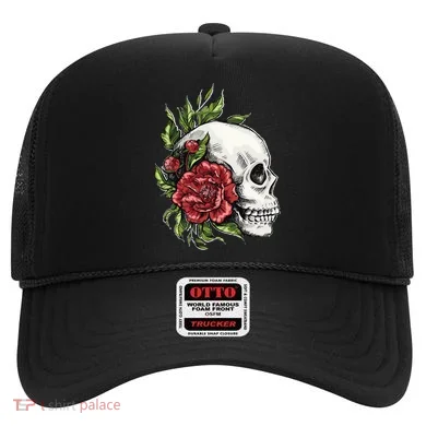 Skull Roses Hat