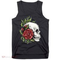 Skull Roses Tank Top thumb 0