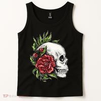 Skull Roses Tank Top thumb 2