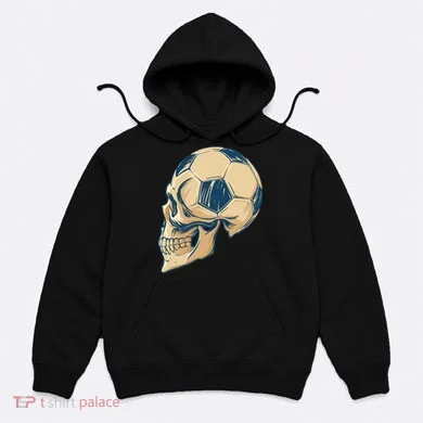 Skull Soccer Ball Hoodie