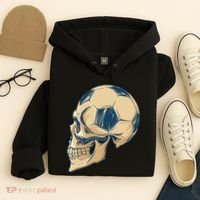 Skull Soccer Ball Hoodie thumb 4