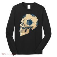 Skull Soccer Ball Long Sleeve Shirt thumb 0