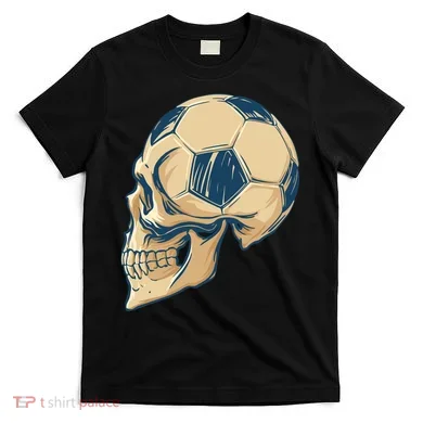 Skull Soccer Ball T-Shirt