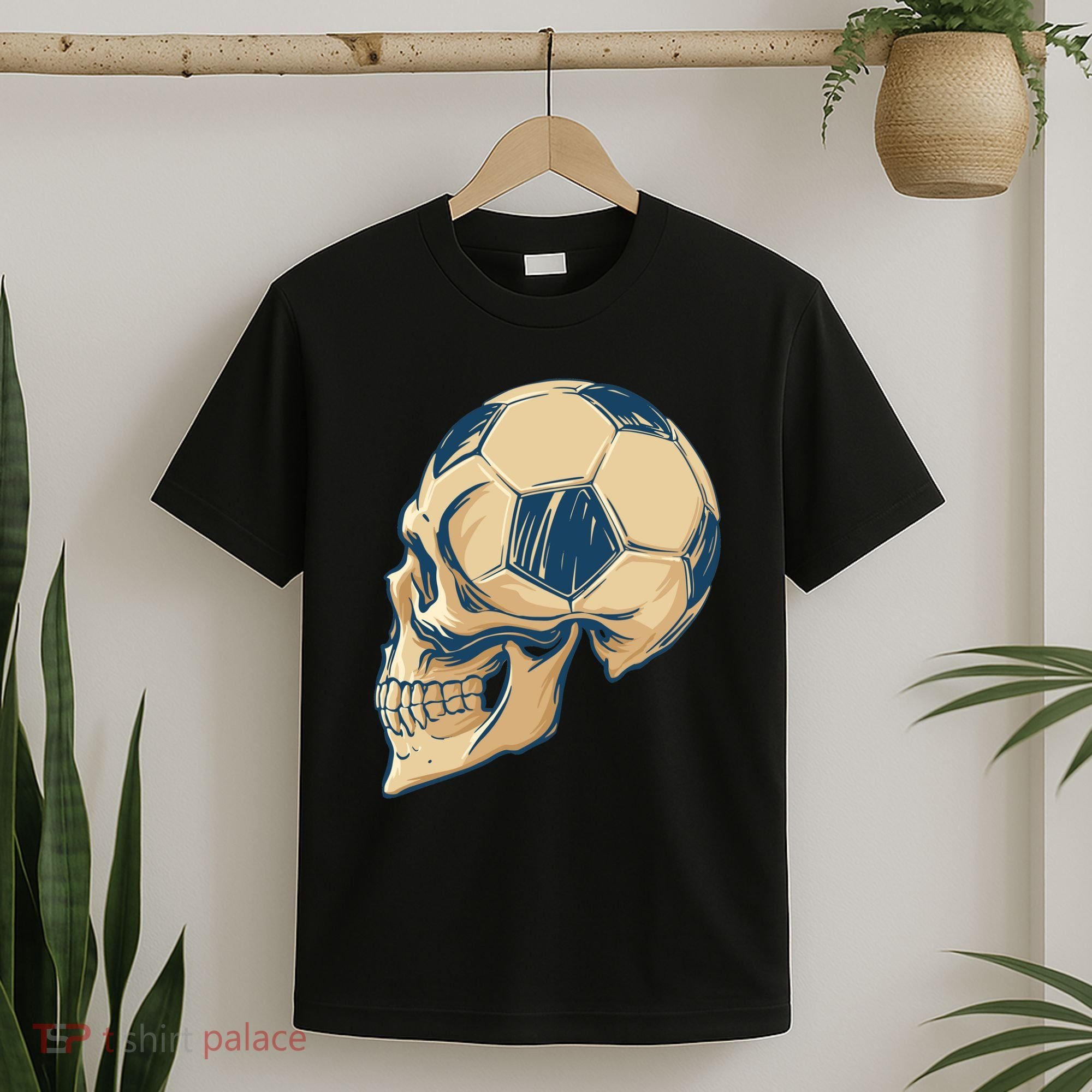 Skull Soccer Ball T-Shirt