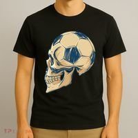 Skull Soccer Ball T-Shirt thumb 3