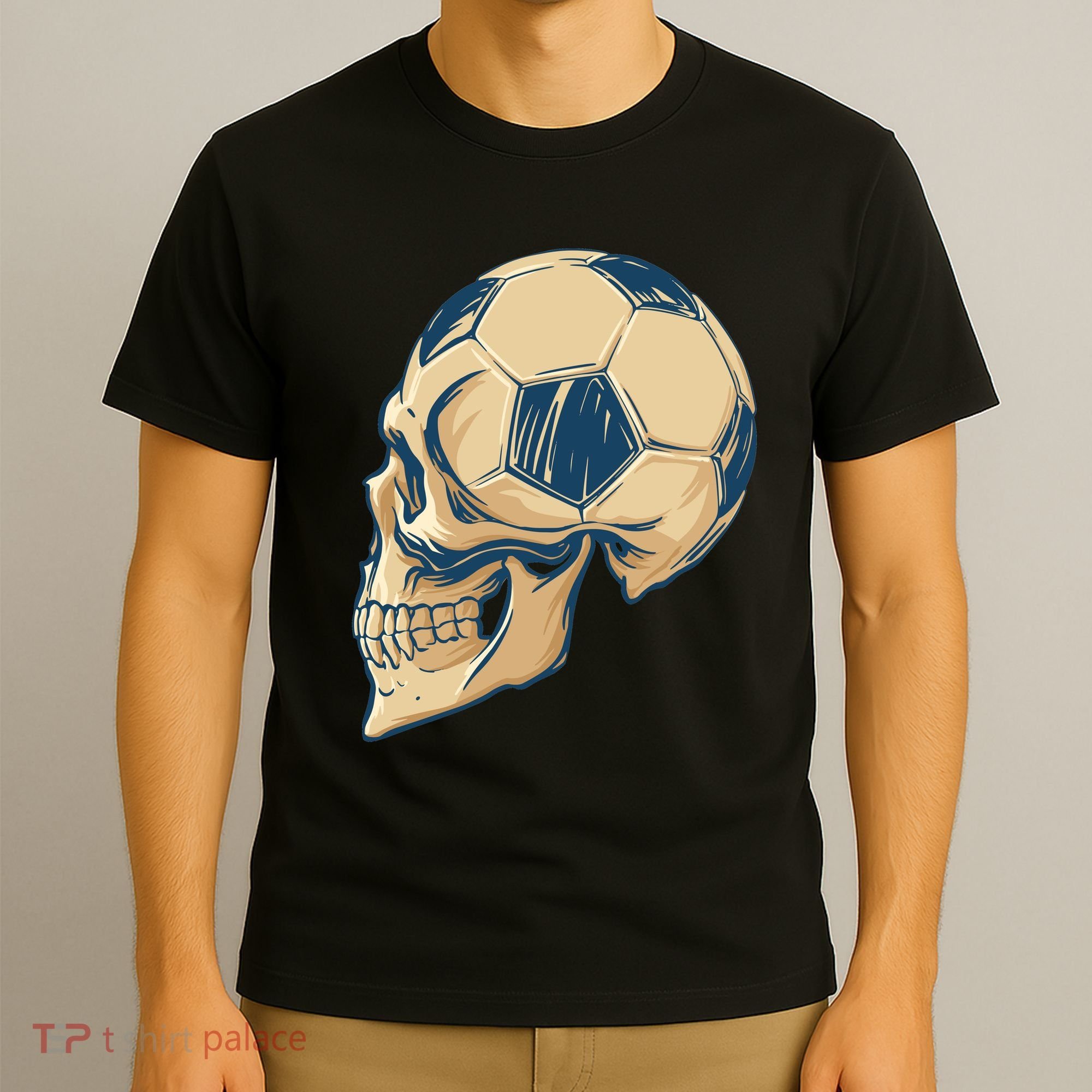 Skull Soccer Ball T-Shirt