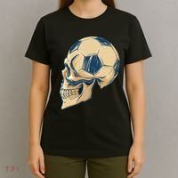 Skull Soccer Ball T-Shirt thumb 4