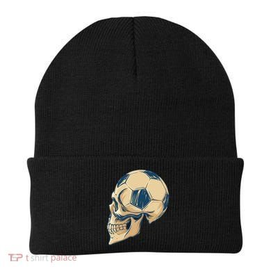 Skull Soccer Ball Beanie