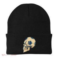Skull Soccer Ball Beanie thumb 0