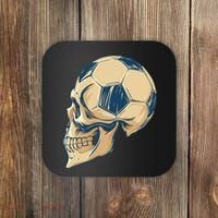 Skull Soccer Ball Coaster thumb 0