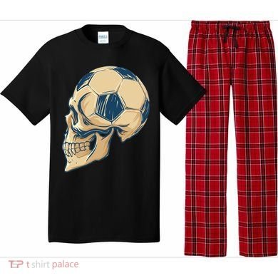 Skull Soccer Ball Pajama Set