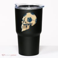 Skull Soccer Ball Tumbler thumb 0