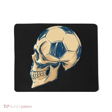 Skull Soccer Ball Mousepad