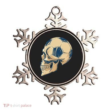 Skull Soccer Ball Ornament