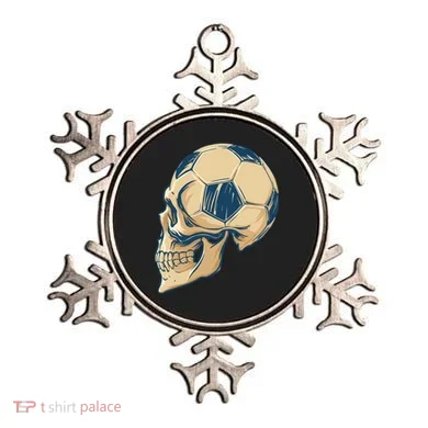 Skull Soccer Ball Ornament