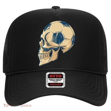 Skull Soccer Ball Hat