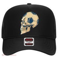 Skull Soccer Ball Hat thumb 0