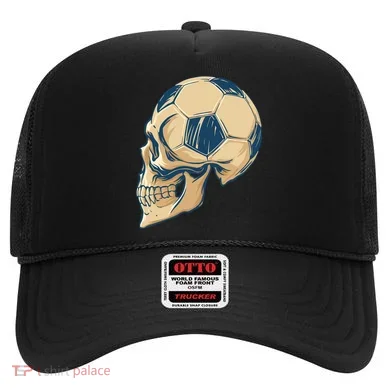 Skull Soccer Ball Hat