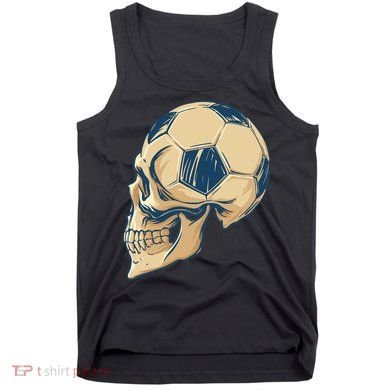 Skull Soccer Ball Tank Top