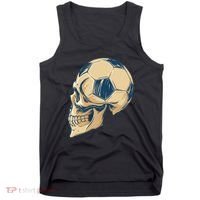 Skull Soccer Ball Tank Top thumb 0