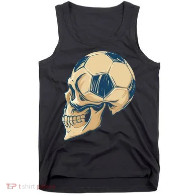 Skull Soccer Ball Tank Top